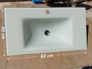 Lavabo de cristal 82 cm