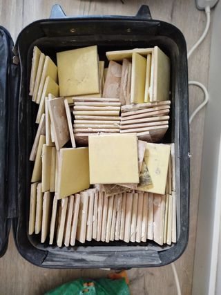 Azulejos antiguos color pastel