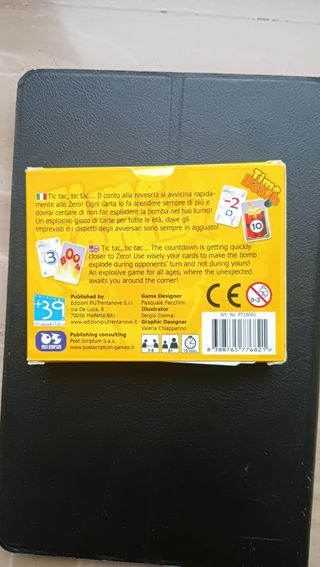 Gioco da tavolo Time Bomb