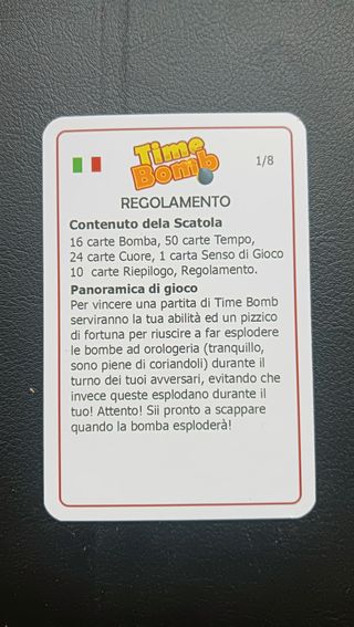 Gioco da tavolo Time Bomb