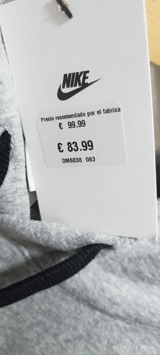 CHandal completo Nike XL para hombre