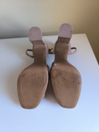 Sandalia plataforma Zara 38