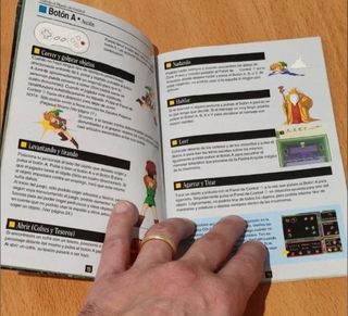 Manual instrucciones Zelda A Link To The Past SNES
