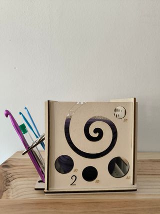 Soporte decorativo madera para escritorio (multius
