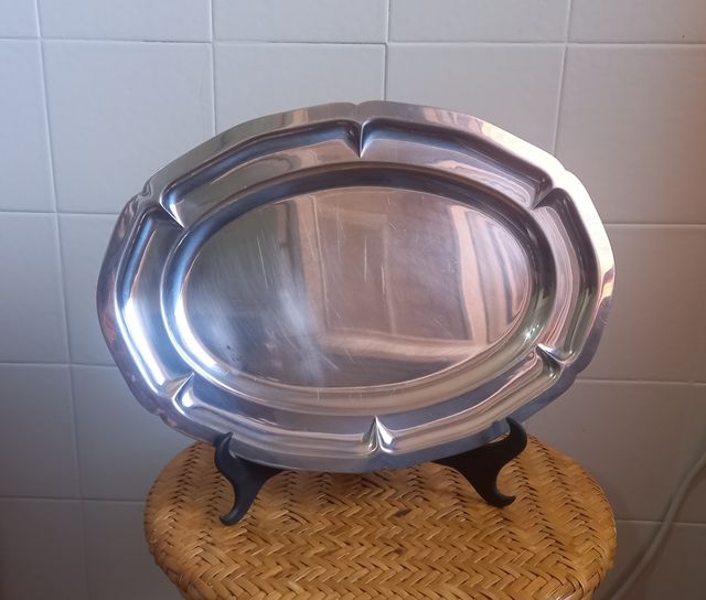 Fuente Mediana Acero Inox Vintage