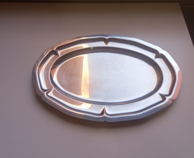 Fuente Mediana Acero Inox Vintage