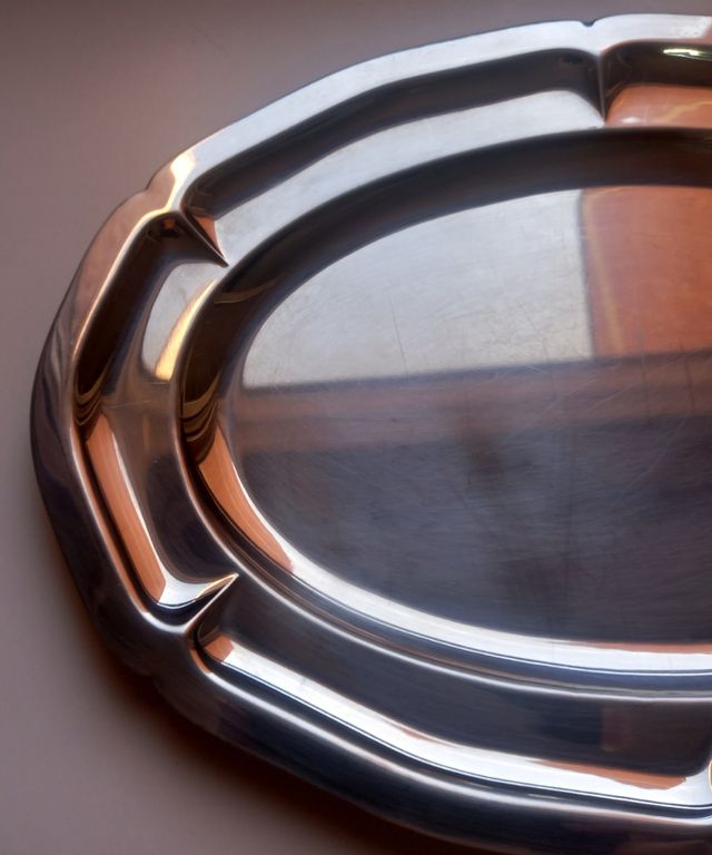 Fuente Mediana Acero Inox Vintage