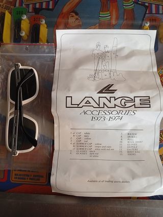 Gafas de Sol LANGE. 1974. NUEVAS. Vintage.