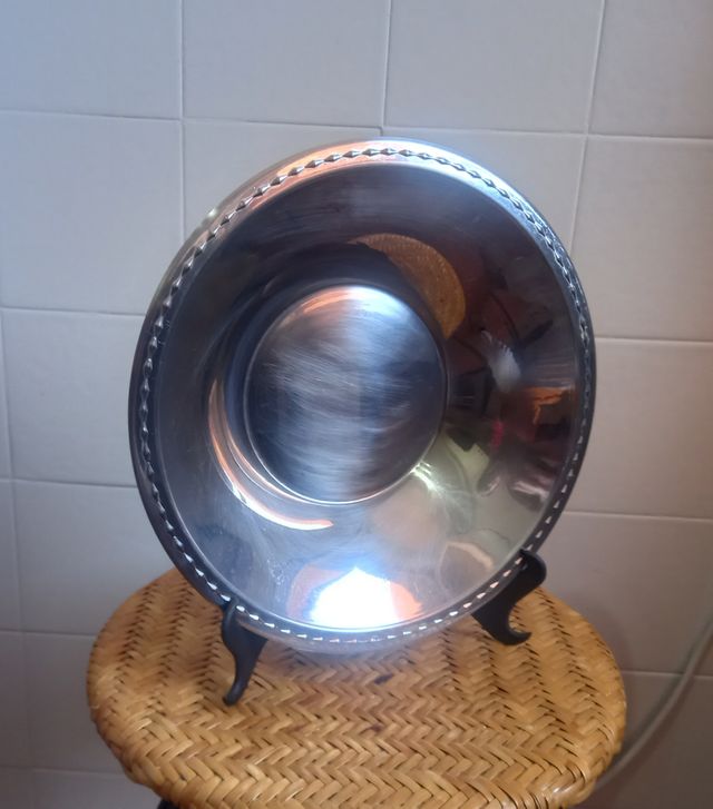 Fuente redonda Acero Inox Vintage