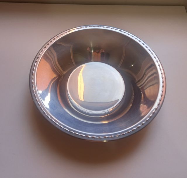 Fuente redonda Acero Inox Vintage