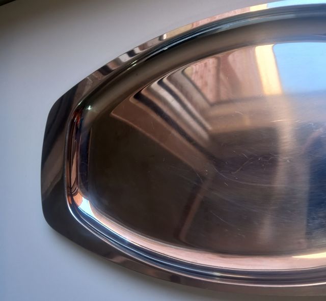 Bandeja grande Acero Inox Vintage