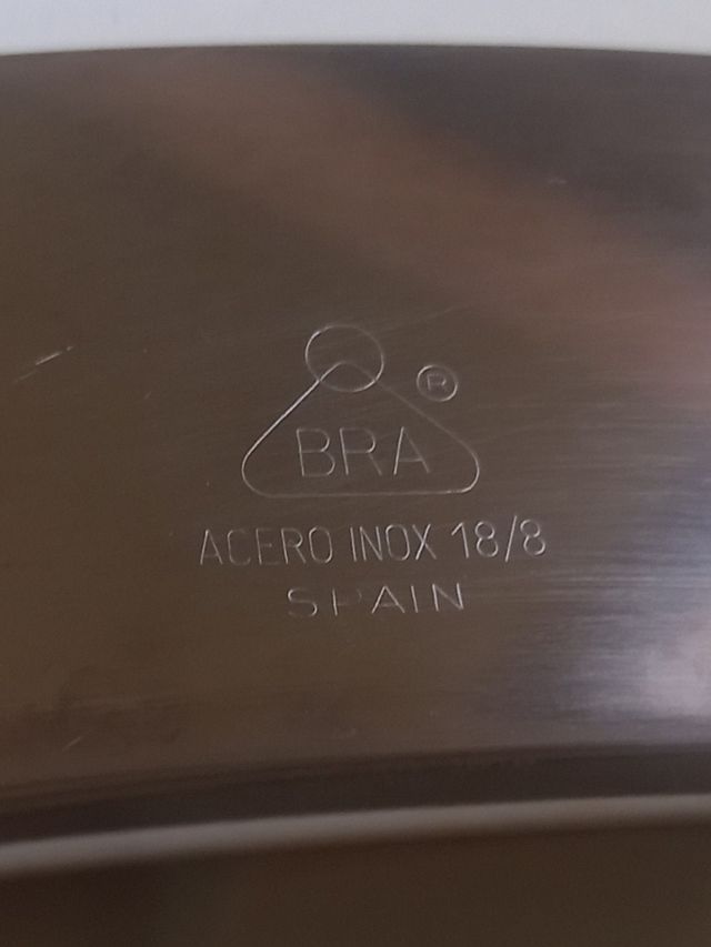 Bandeja grande Acero Inox Vintage