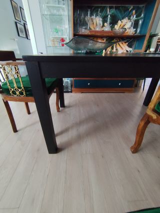 Mesa de comedor extensible 