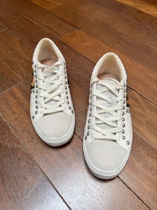 Zapatillas piel Zara