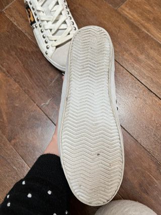 Zapatillas piel Zara