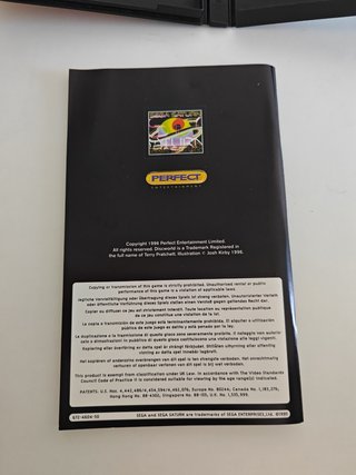 mundodisco 2 diskworld II sega saturn pal completo