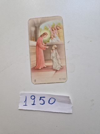 Recordatorios de comunión. Coleccionismo