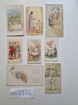 Recordatorios de comunión. Coleccionismo