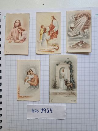 Recordatorios de comunión. Coleccionismo