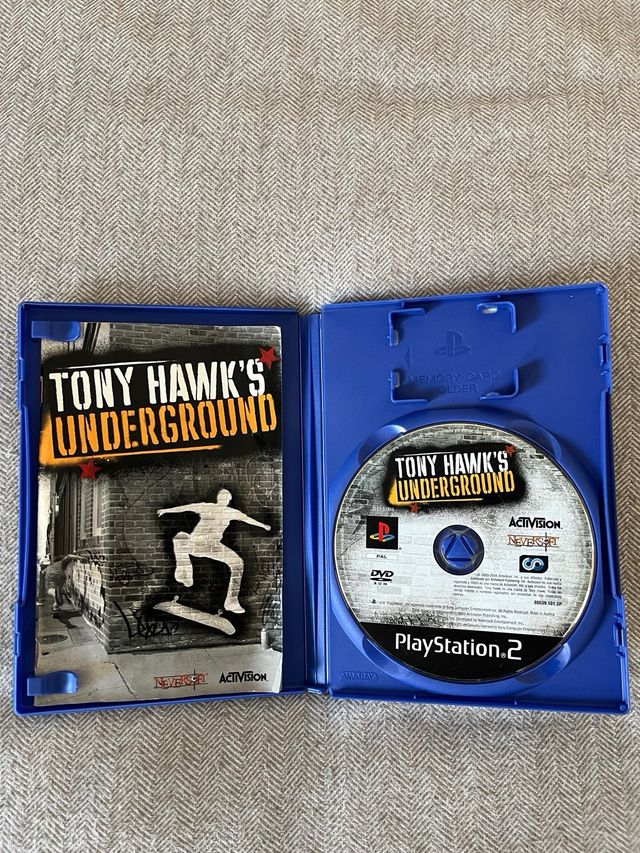 Juego PS2 Tony Hawk’s Underground