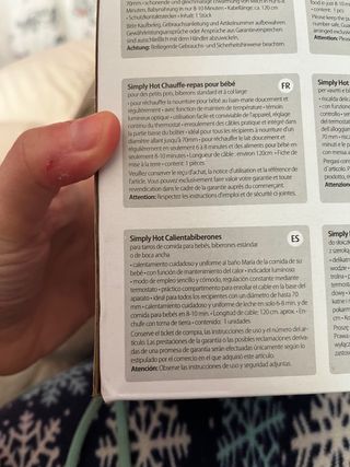 Calienta Biberones Potitos Comida Bebe