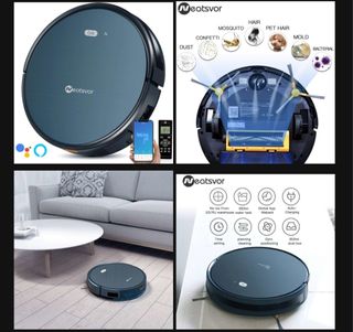 Robot limpiador 3000Pa aspira y friega