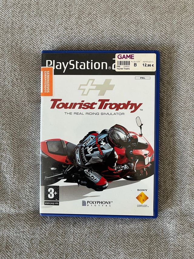Juego PS2 Tourist Trophy Motos