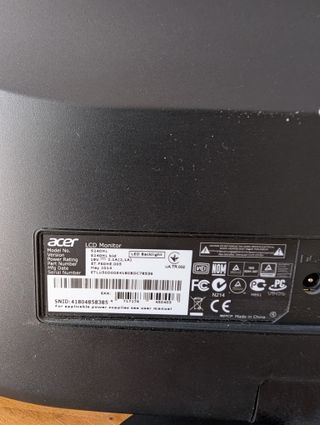 Monitor Acer S240HL 24 pulgadas