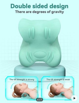 Almohada quiropráctica estiradora de cuello