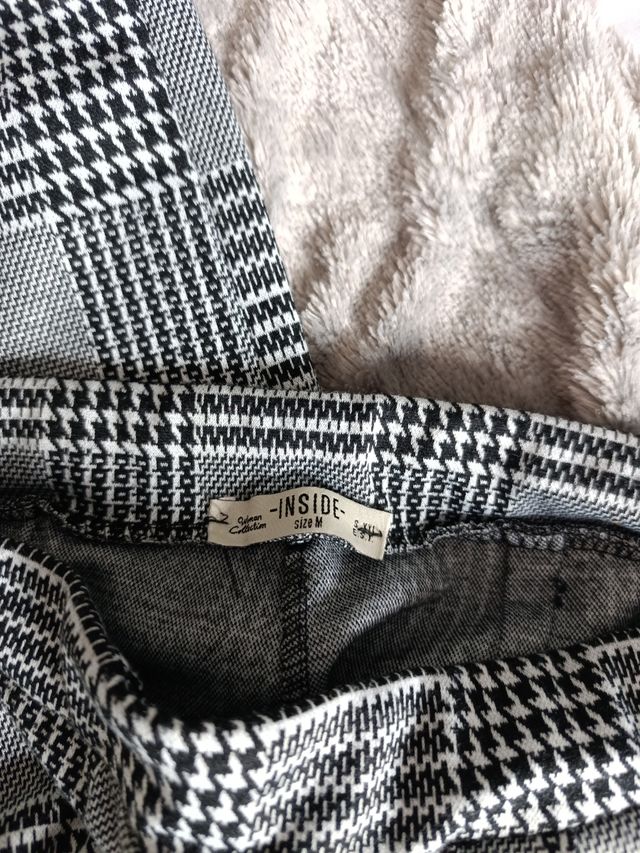 Pantalón cuadros mujer 