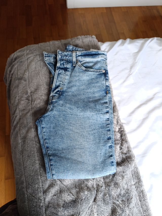 Pantalón recto mujer 