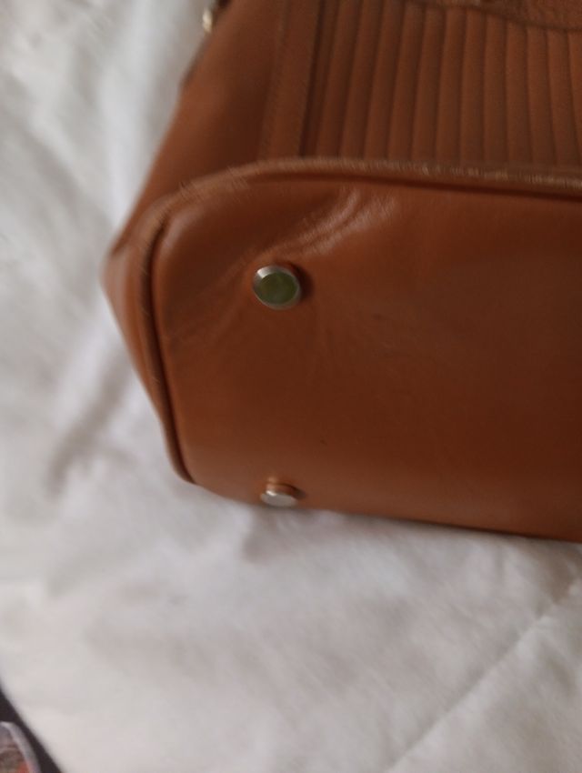 Bolso camel Pierre Cardin