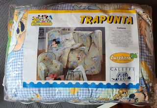 Trapunta Caleffi Disney Babies, con paracolpi.