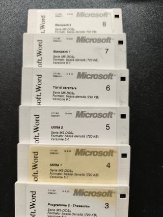 MICROSOFT Word 6.0 - 9 Floppy disk