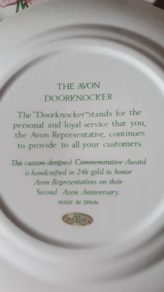 PLATOS PORCELANA AVON