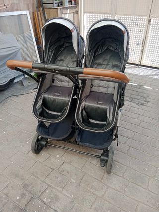  Carrito gemelar mas sillitas