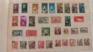 Colección de sellos internacionales