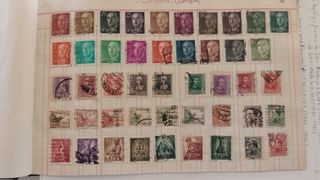 Colección de sellos internacionales