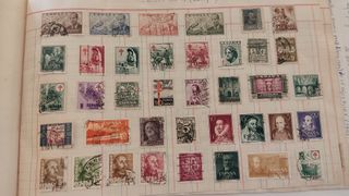 Colección de sellos internacionales