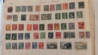 Colección de sellos internacionales