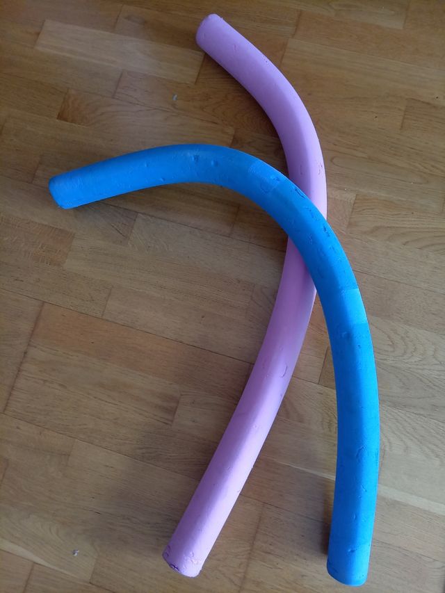 Churros de flotación piscina