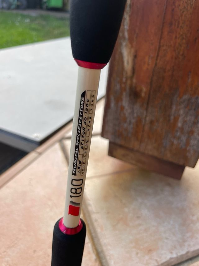 Caña pescar renzo valdieri reggia