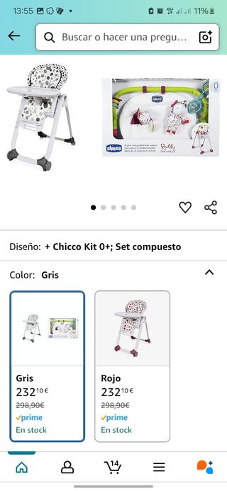 Trona evolutiva Polly Progres 5 de Chicco