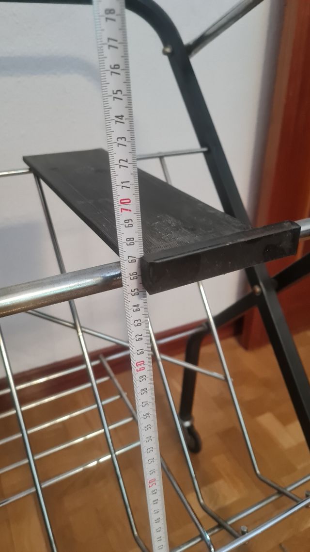 Mueble plegable clasico maquina coser television