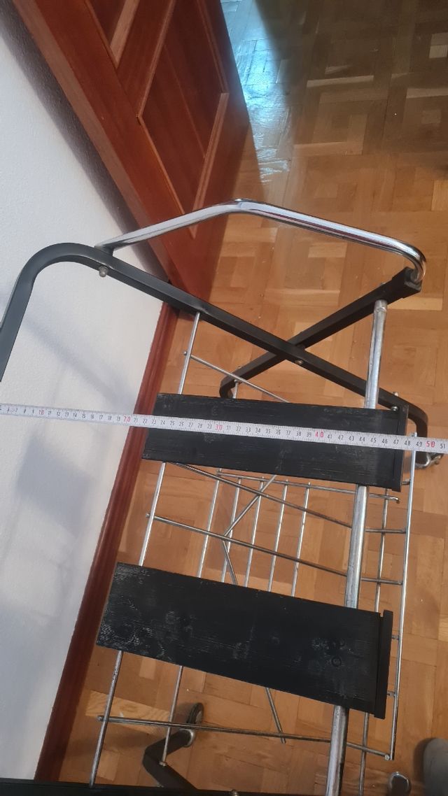 Mueble plegable clasico maquina coser television