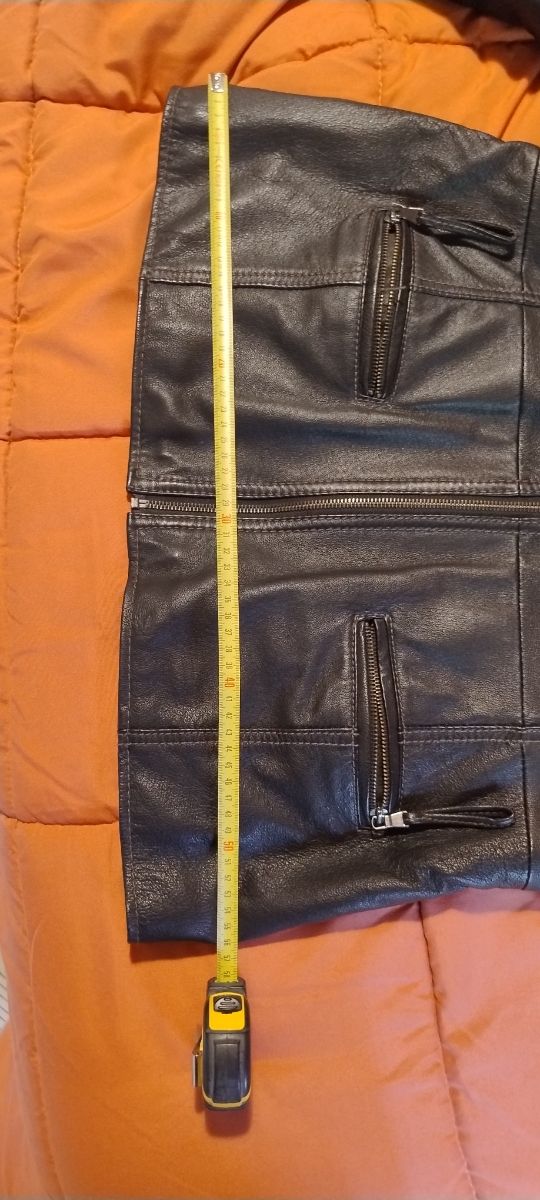 Giacca vera pelle tg46 Conbipel