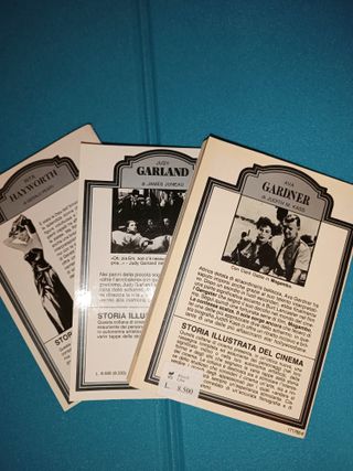 Judy Garland, Rita Hayworth, Ava Gardner. 3 Volumi
