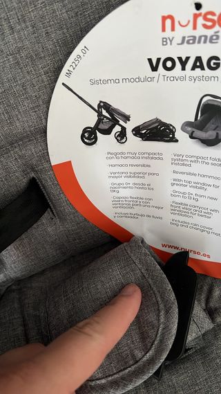 Carrito Jane Voyager 3 piezas 