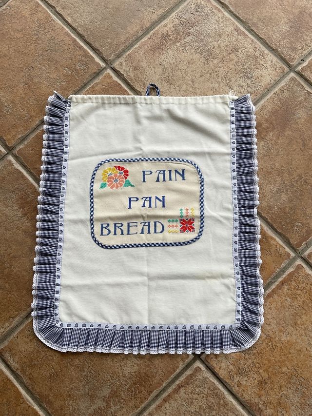 Bolsa de tela para el pan 