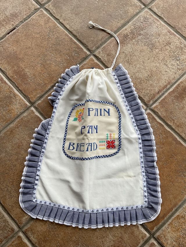 Bolsa de tela para el pan 